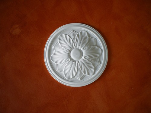 Rosoni gesso bianco per - in,