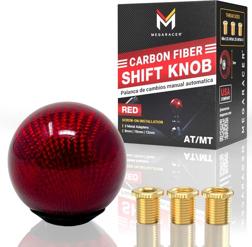 Pomello cambio sfera rosso - sfera,