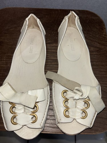 Ballerine miu - ballerine, bianche