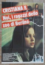 NOI I RAGAZZI DELLO ZOO DI BERLINO POSTER MANIFESTO CINEMA DAVID BOWIE FILM 1981