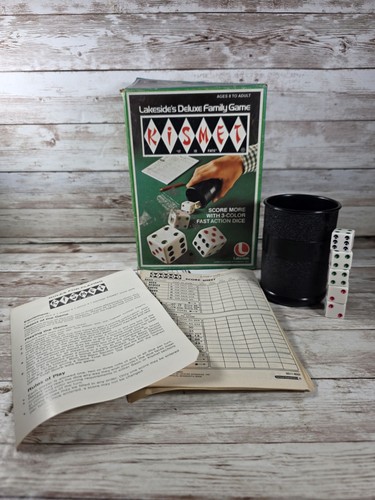 Vintage 70s kismet dice - vintage,