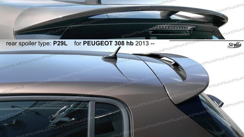 Spoiler tetto posteriore - tetto,