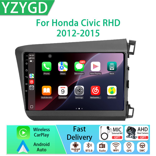 Per honda civic - civic, 2012-2015
