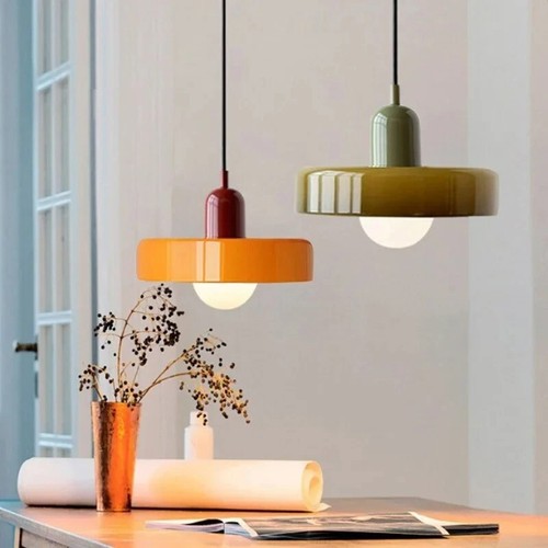 Lampada sospensione vetro - a,