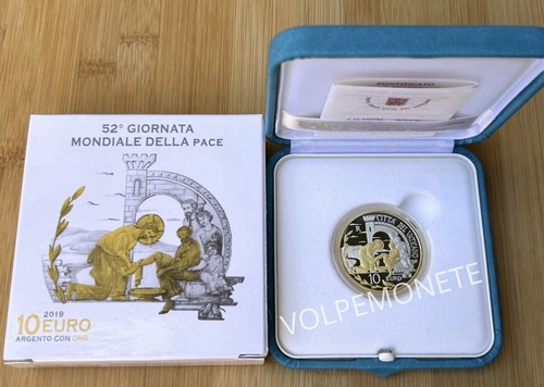 Euro argento oro vaticano - 10,