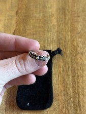 Anello floreale bambino cuori