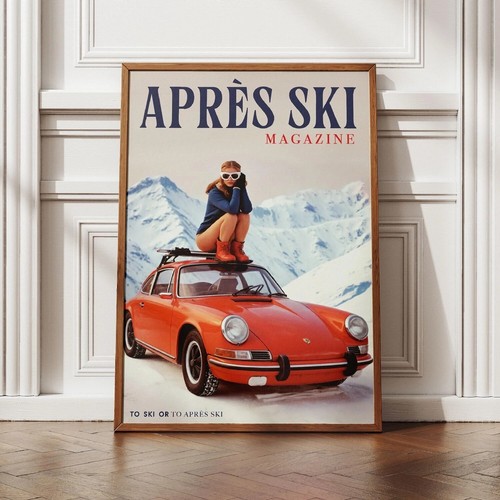 Poster stile rivista - , après