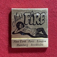 PACCHETTO FIAMMIFERI MISS FIRE