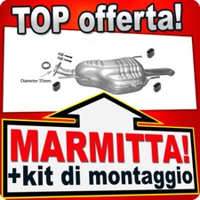 Silenziatore Posteriore per