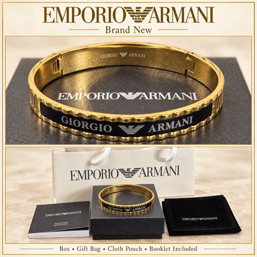 Bracciale uomo armani - uomo, acciaio