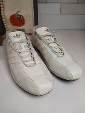 Scarpe da guida ADIDAS PORSCHE DESIGN S2 uomo taglia 11 pelle bianco