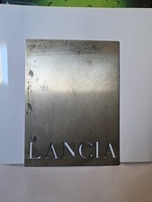 Lancia Insegna In Ferro