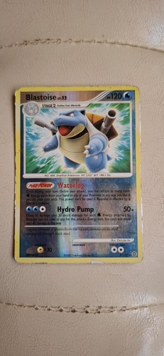 Carta pokemon blastoise - carta,