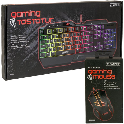 Schwaiger gaming bundle - gaming, pc