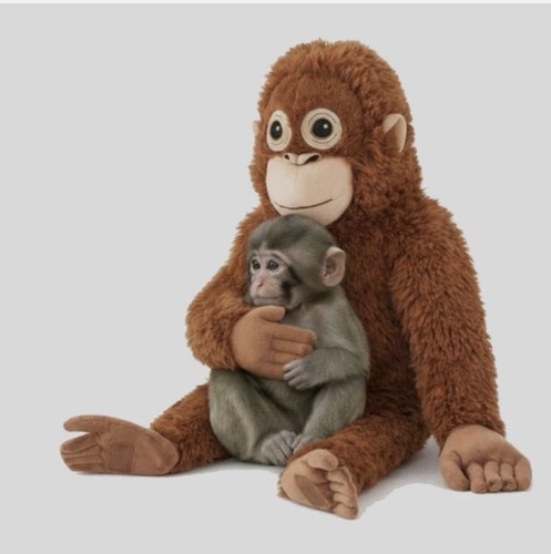 Punch peluche orangutan - peluche,