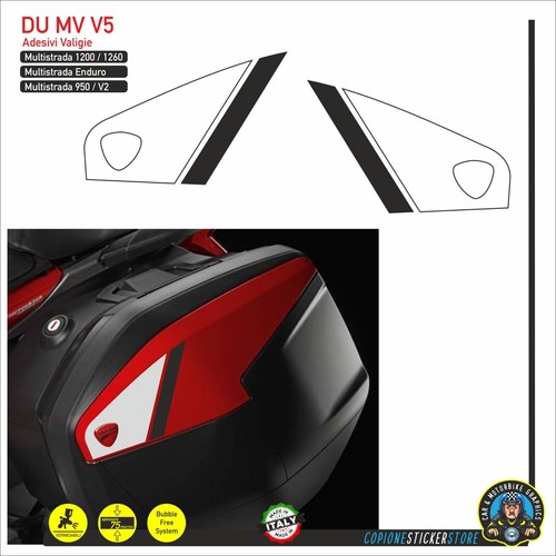 Adesivo valigie ducati - adesivo,