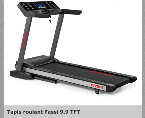 Tapis roulant fassi tft - roulant,