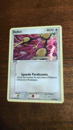 Carta pokemon doduo - pokemon, ex