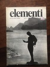 RIVISTA ELEMENTI PER UNA