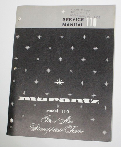Marantz model 110 - marantz, di