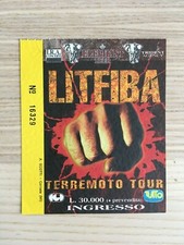 Litfiba terremoto tour - terremoto,