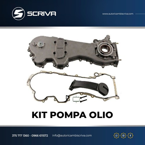 Kit pompa olio - olio, carter
