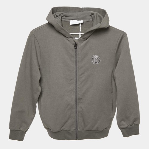 Roberto cavalli grey logo - roberto,