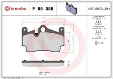 Kit pastiglie freno Brembo