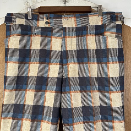 Pantalone vintage quadri - pantalone,
