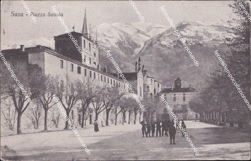 Af841 cartolina susa piazza - af841,