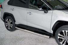 Pedane laterali acciaio inox