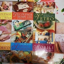 Libri per il découpage, legno, vetro, mobili e altro. Libro come fare i saponi