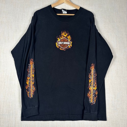 Camicia harley davidson flame - harley,