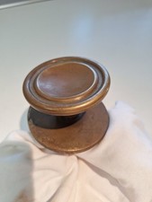 Pomello per portone in ottone Liberty epoca 800'