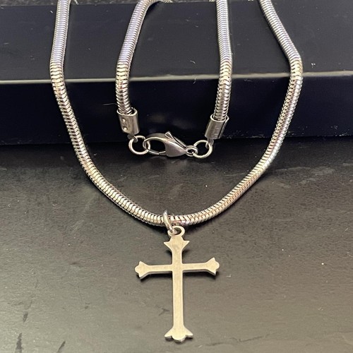 Collana uomo con croce - collana,