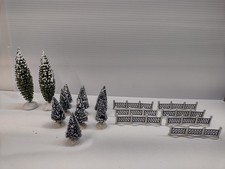 Recinzione e alberi villaggio