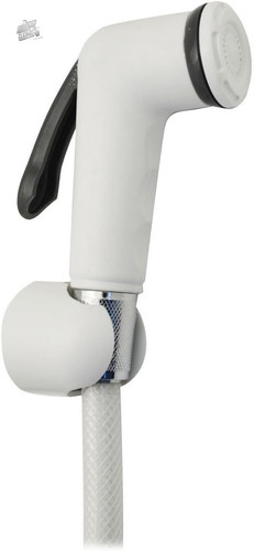 White shut off button - shut-off,