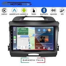 Autoradio 9" Android 15 Per Kia Sportage 2010-2016 CarPlay BT RDS WiFi 2GB+64GB