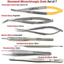 Strumenti Chirurgici Microchirurgia Orale Pinza Anatomica Adson De Bakey Forbici