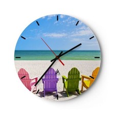 Orologio da Parete in Vetro