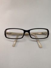 Occhiali Da Vista Vintage Calvin Klein 5571 Nero Bianco Argento 