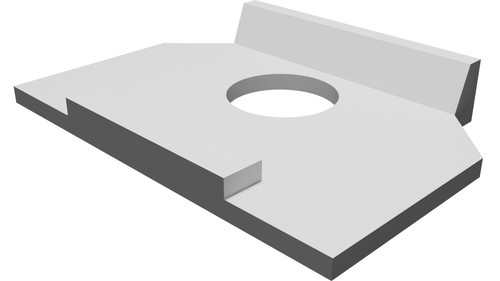 Adattatore piastra arca - piastra, swiss