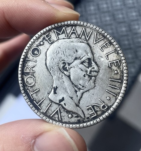 Monnaie lire 1928r - monnaie, (rome)