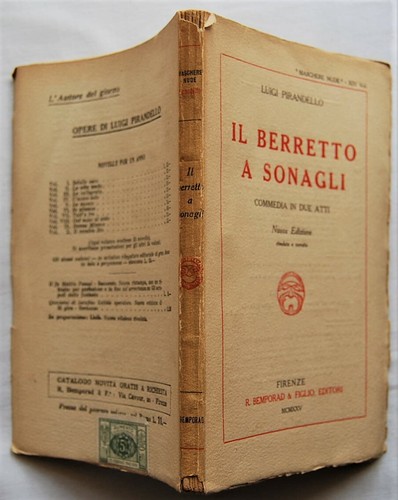 Pirandello luigi berretto - pirandello, il