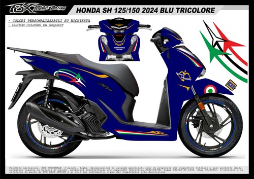 Adesivi stickers kit per honda - adesivi,