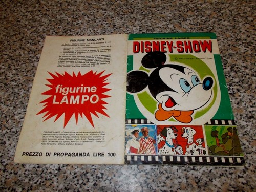 Album disney show lampo - album,
