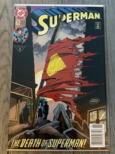 Superman #75 quasi nuovo Morte