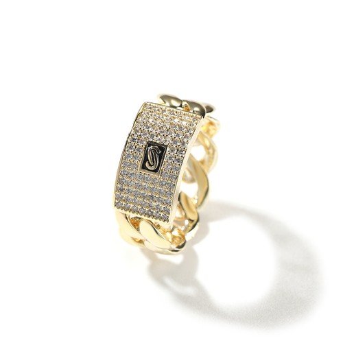 Anello moda hip - , zirconi