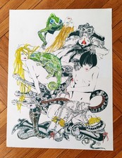 Litografia CREPAX Valentina