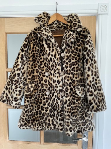 Cappotto stampa leopardata - ,